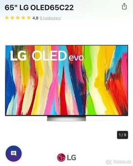 LG OLED 65” 2022 (nejde zvuk)