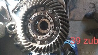 Zadna náprava, Diferenciál na Volvo FL 614