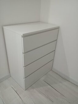 Komoda biela so 4 zásuvkami IKEA MALL