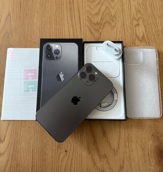 iPhone 13 Pro Max 256 gb Graphite v záruke + príslušenstvo
