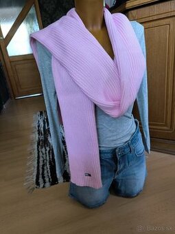 Dámsky šál Tommy Jeans - ružový