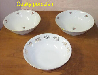 Misy česky porcelan sada 3 ks - Nové