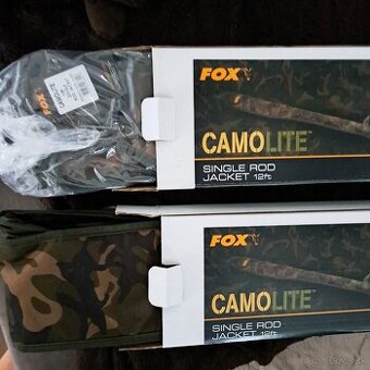 Fox camo lite single rod jacket 12ft