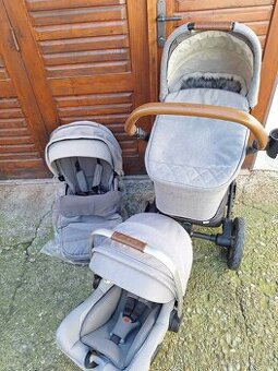 Nuna mixx next 3 kombinacia + držiak na nápoje + fusak