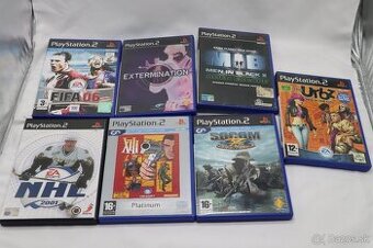 PS2 balík 7 hier – SOCOM + The Urbz + FIFA 06