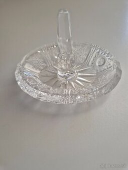 Krištáľová miska na prstene