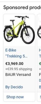 E-bike haibike trekking 5