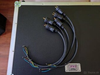 Predám káble na svetlá DMX plus napäťové 220v