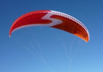 Paragliding SKY ANAKIS 2 sedačka,záložní padák.batoh.