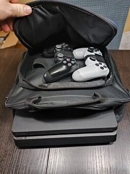 Gold HEN SONY PlayStation 4 slim + 2x ovládač + taška