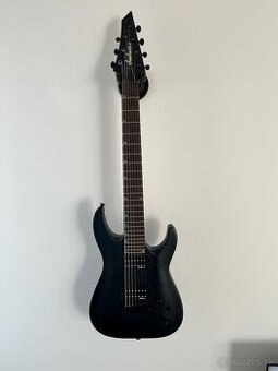 7-strunová gitara Jackson JS22-7 Dinky AH Satin Black