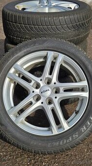 ALU kola Rial 16" 5x112 + pneu Dunlop Prodám alu