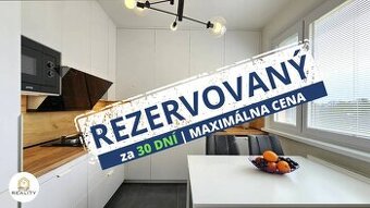 REZERVOVANÉ | 3,5 izbový byt 78 m² + loggia 3,4 m² v Moldave