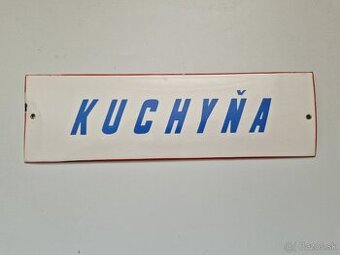 Tabulka"KUCHYŇA"