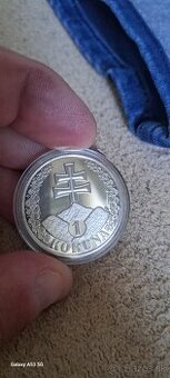 Postriebrena 1 eurovka