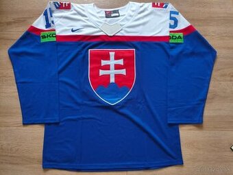 Hokejový dres Slovensko - Dvorský - úplne nový