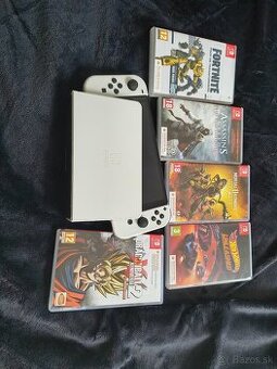Switch nintendo OLED white