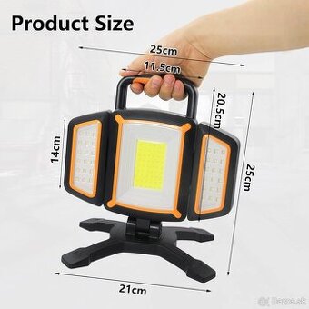 Batéria LED svetlometov SYLSTAR 30 W, 3000 LM super jasná ko