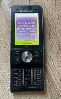 Predám Sony Ericsson W910i