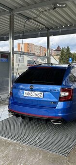 Predné lipo +zadný difúzor ŠKODA OCTAVIA RS