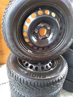 Predám zimné pneumatiky 195/65r15