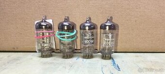 Ecc82 / 12AU7 Siemens strieborné platne