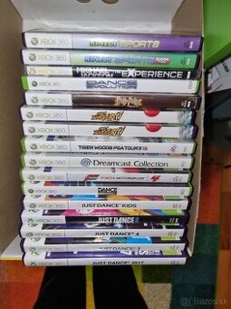 XBOX 360 hry napr. just dance