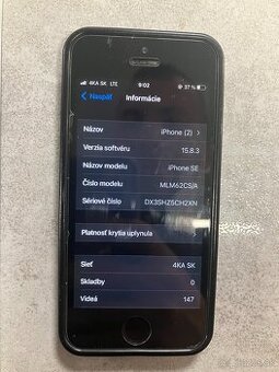 Predám Iphone SE 64GB