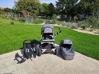 Kočík Britax Go Next grey melange 2-kombinácia plus vajíčko
