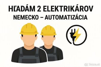 Hľadám dvojicu elektrikárov - Nemecko