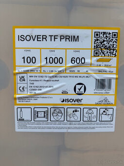 Fasádna mineralna vata ISOVER  TF PRIM - 100mm