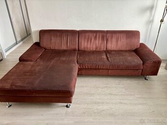 Rohová sedačka za odvoz