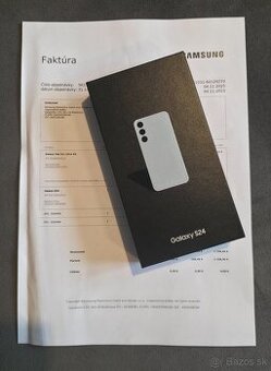 Samsung Galaxy S24 8GB / 128GB Strieborný - 1