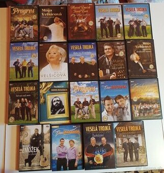 Predám CD,DVD,VHS – hudba, filmy, rozprávky, dokumenty