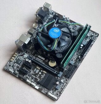 Gigabyte H110M-S2H + i5-7400 + 2x8GB 3000MHz