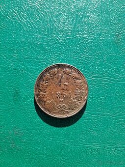 4 kreutzer 1861 B