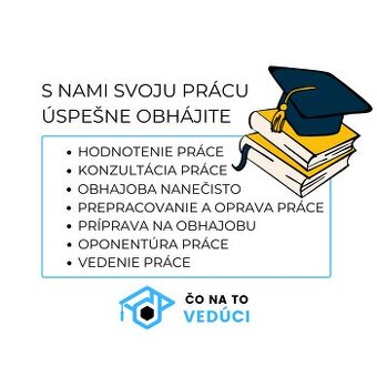 Oponentúra bakalárskej, diplomovej či inej odbornej práce
