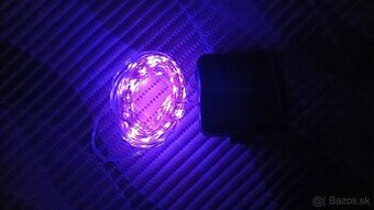 Solárny drôt ružový dlhý 20 metrov