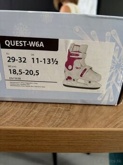 Detské korčule nastaviteľné