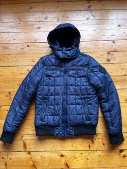 Modrá Bunda zimná Kenvelo Dámska