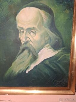 Ručne maľovaný obraz Komenský