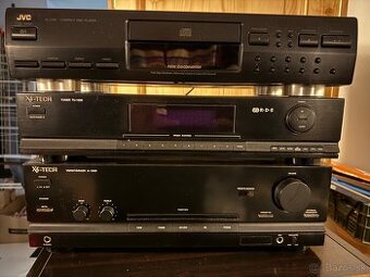 X4Tech veža Zosilovač a Tuner