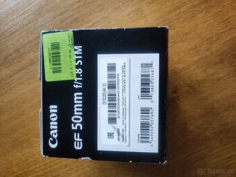 Objektív Canon EF 50 mm f/1.8