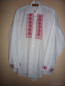 Pánska vyšitá košeľa