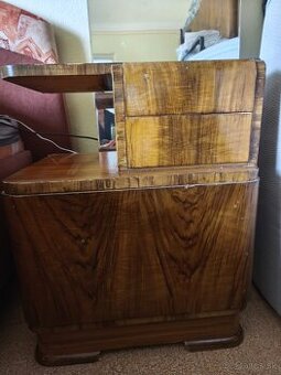 Retro starožitné nočné stolíky