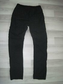 vyteplené nohavice čierne ZARA č.152