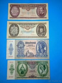 Bankovky MAĎARSKO - Pengo, Forint 1936-1993 - 1