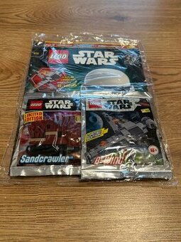 LEGO časopis 8/2019 a Sandcrawler + B-wing.