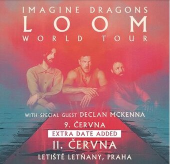 Imagine dragons v Prahe pod podium