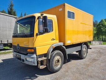 MERCEDES ATEGO 1017 4x4 skriňa + PTO